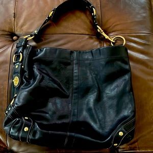 Black Coach shoulder bag